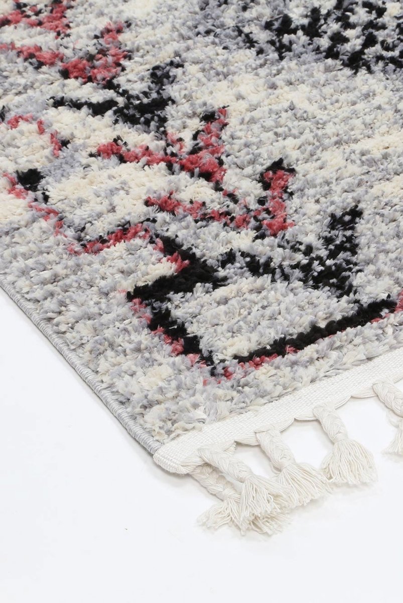 Pristine Multi Pink Bohemian Rug - Ruggy