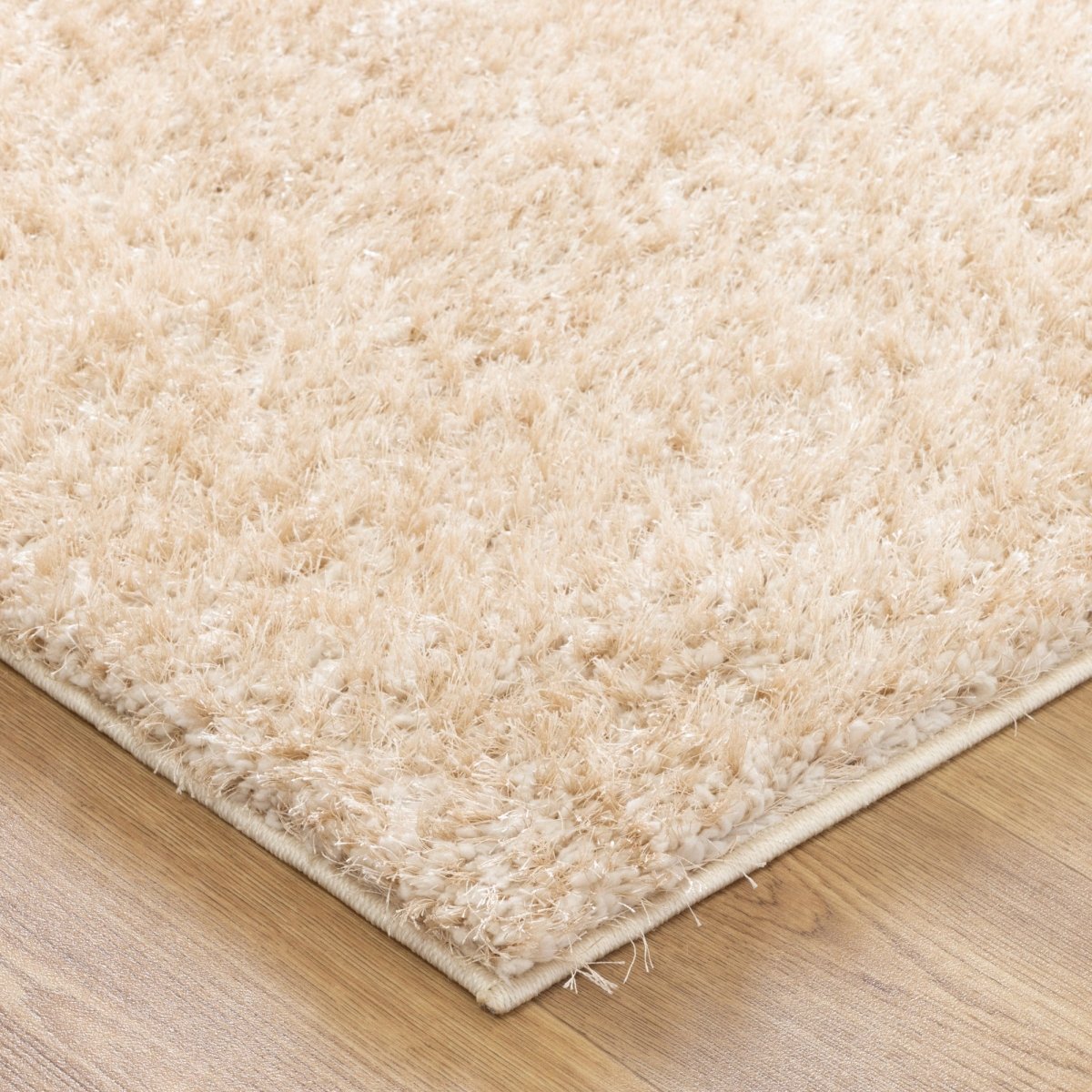 Puff Soft Shaggy Beige Rug - Ruggy