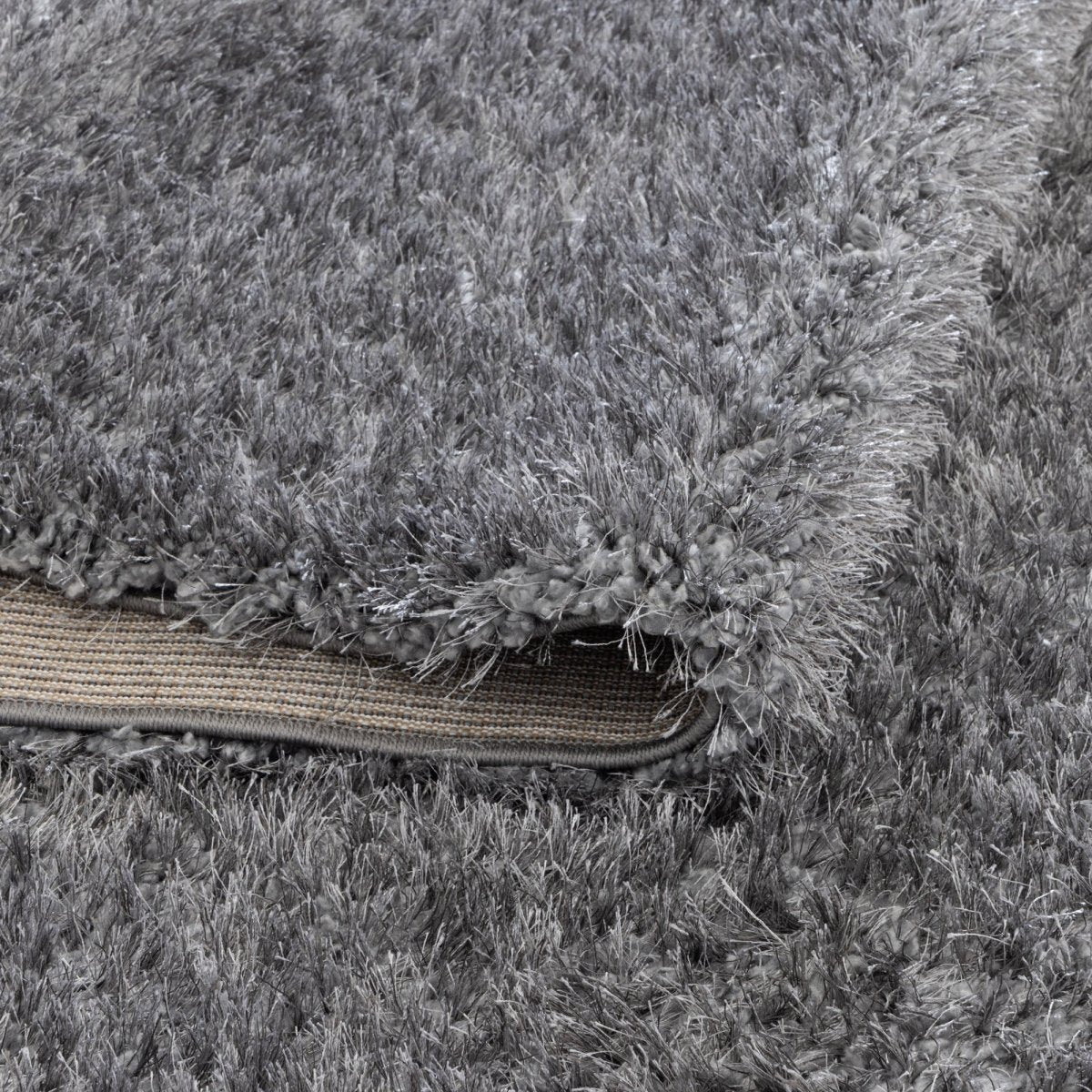 Puff Soft Shaggy Grey Rug - Ruggy