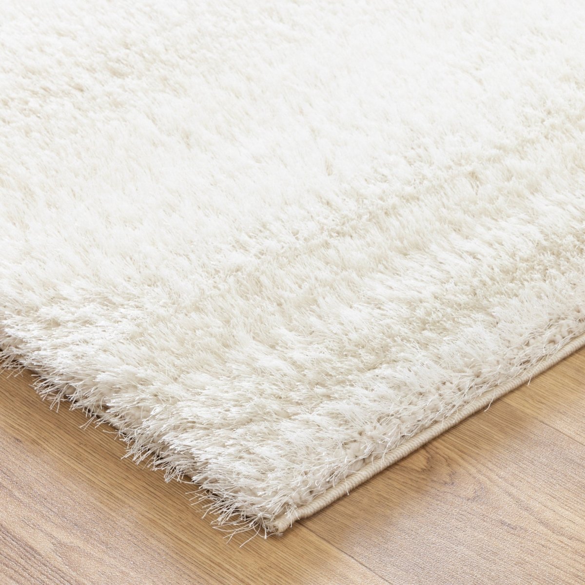 Puff Soft Shaggy White Rug - Ruggy