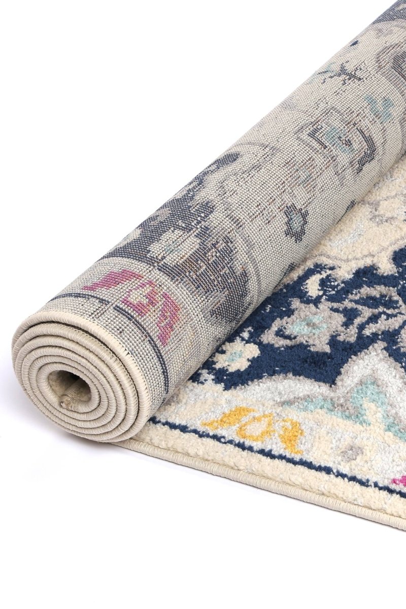 Pulse Acate Ivory & Multi Transitional Rug - Ruggy