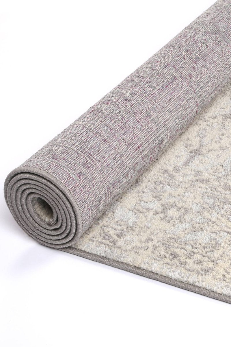 Pulse Vizzini Grey & Beige Transitional Rug - Ruggy