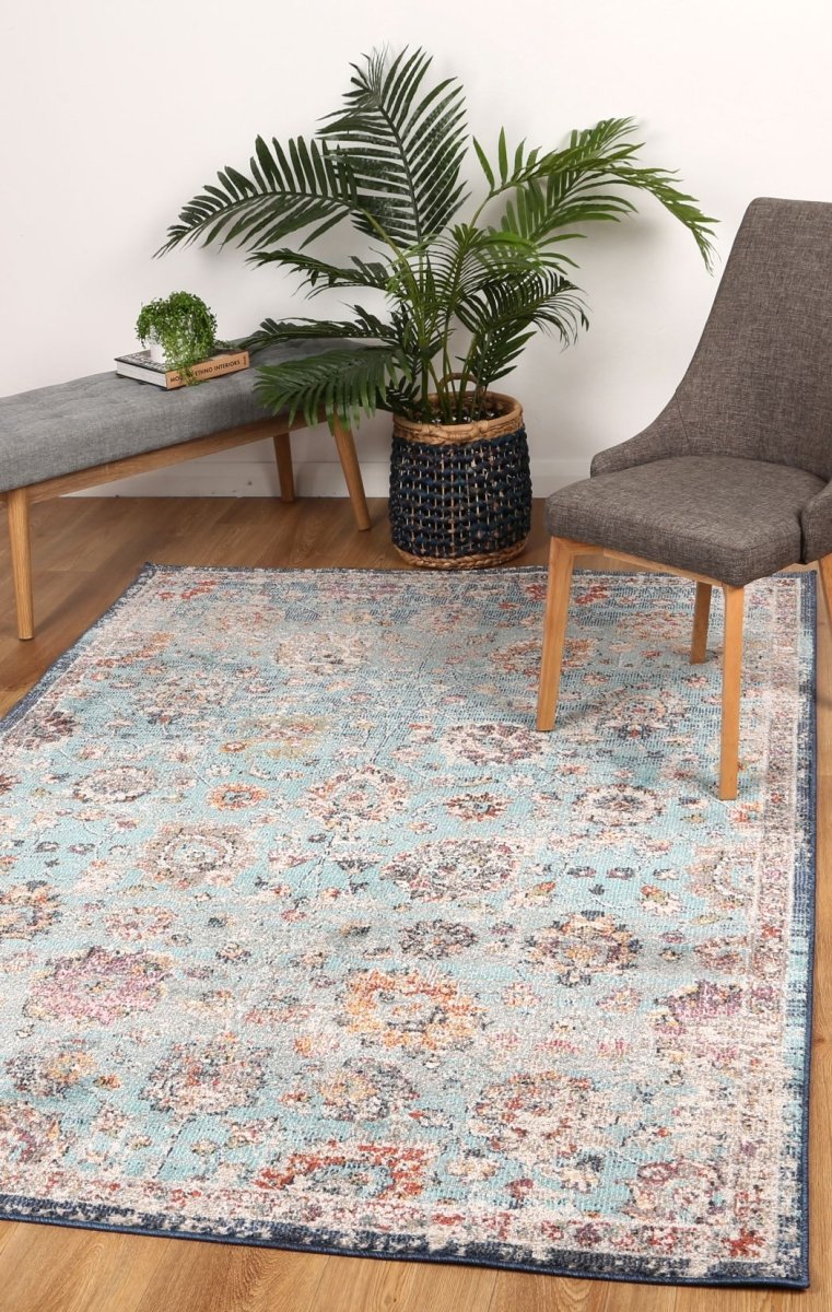 Recyclo Burji Traditional Multi Rug - Ruggy