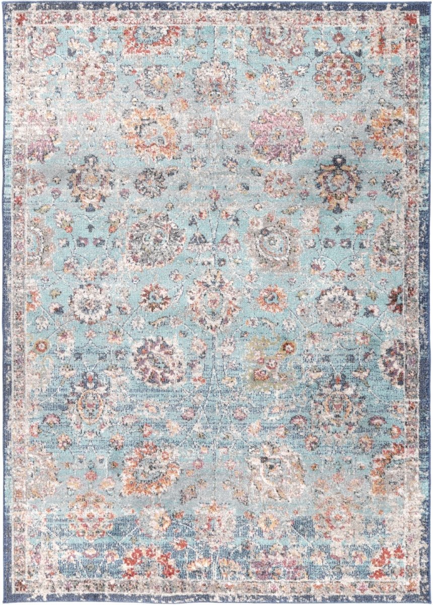 Recyclo Burji Traditional Multi Rug - Ruggy