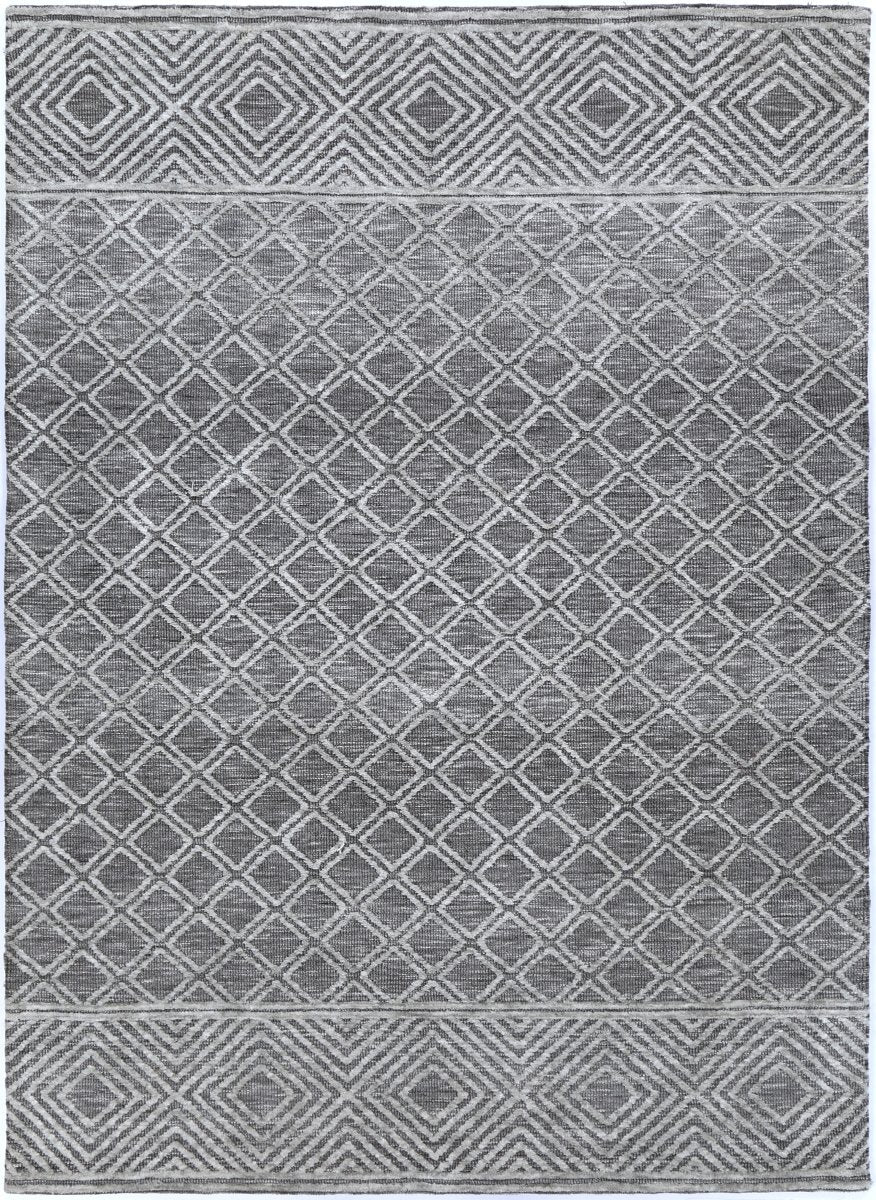 Ritz Ajnala Grey Cotton Blend Rug - Ruggy