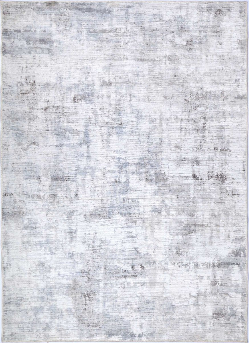 Royal Grey Distressed Washable Rug - Ruggy