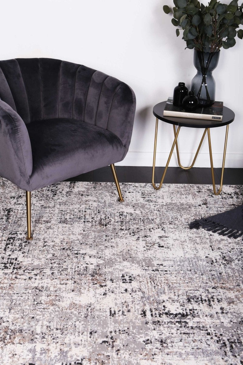 Sustaina Grey Modern Rug - Ruggy