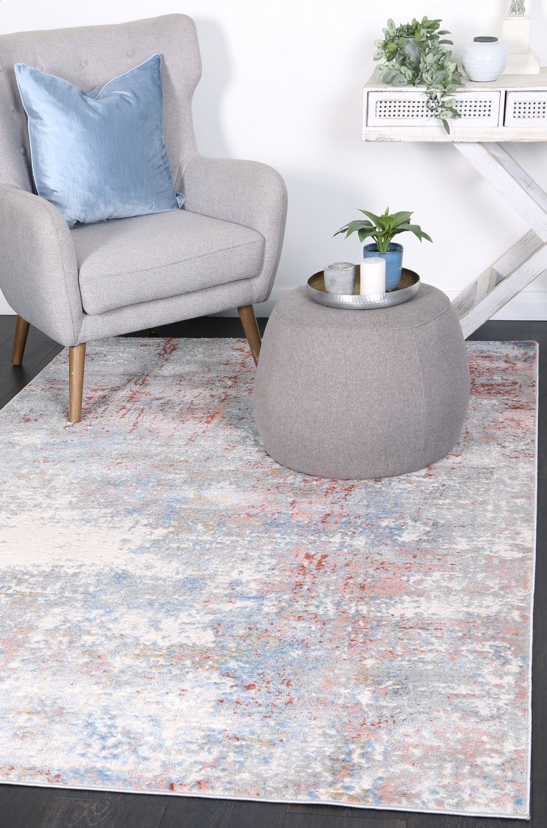 Sustaina Multi Colour Modern Rug - Ruggy