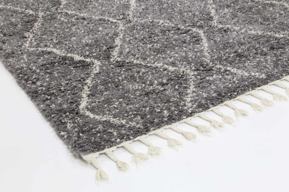 Twinkle Levi Tribal Charcoal Rug - Ruggy