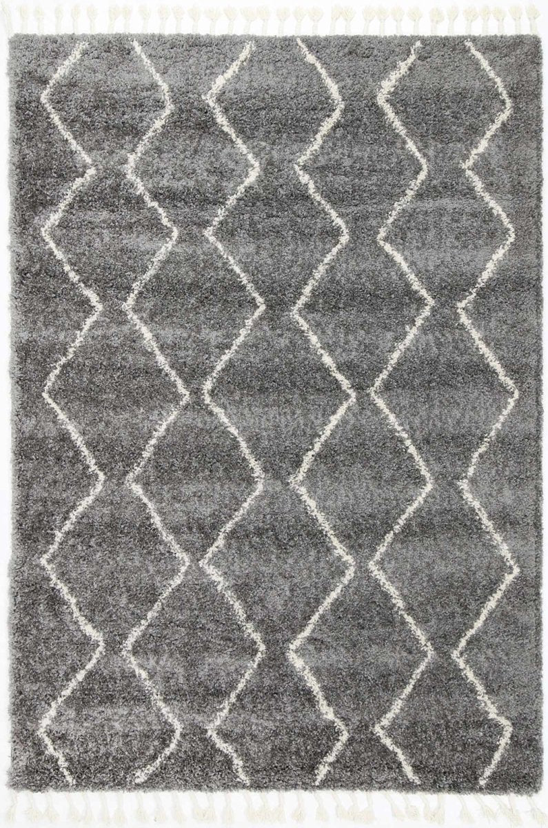 Twinkle Levi Tribal Grey Rug - Ruggy