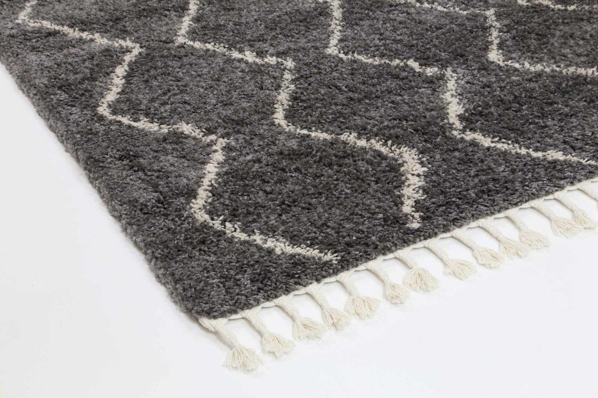 Twinkle Levi Tribal Grey Rug - Ruggy