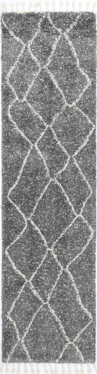 Twinkle Maxen Tribal Grey Rug - Ruggy