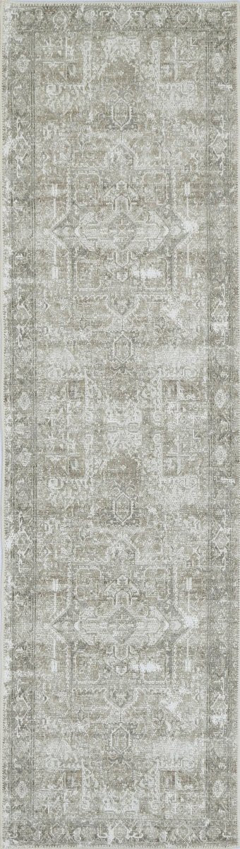 Twist Beige Machine Washable Rug - Ruggy