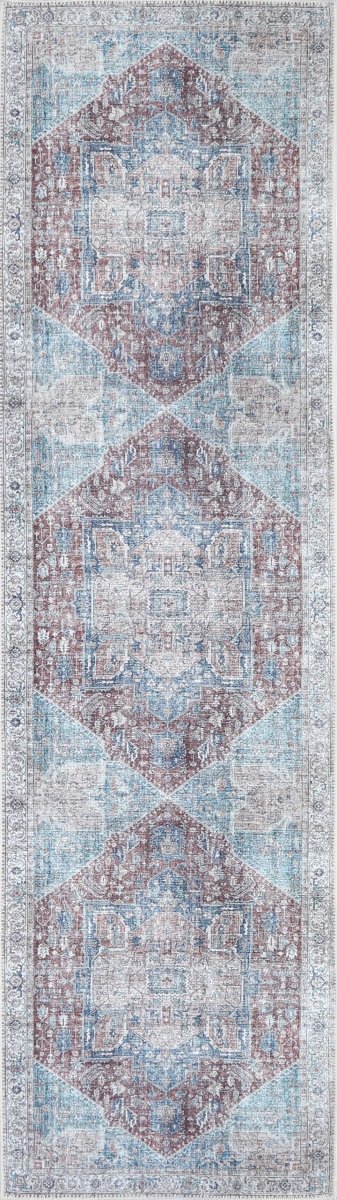 Twist Multi Machine Washable Rug - Ruggy