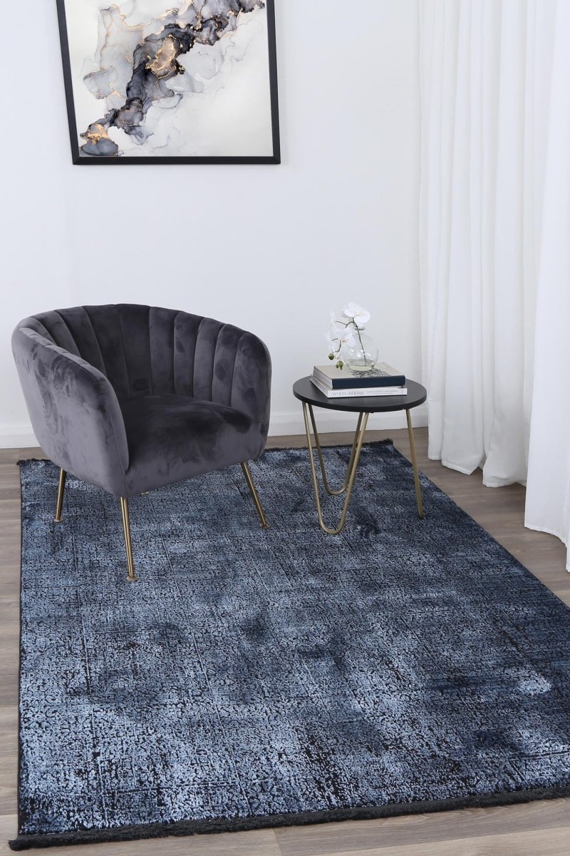 Vogue Bedford Blue Rug - Ruggy