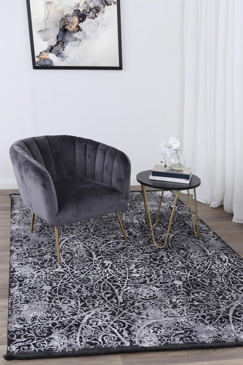 Vogue Kensington Silver Rug - Ruggy