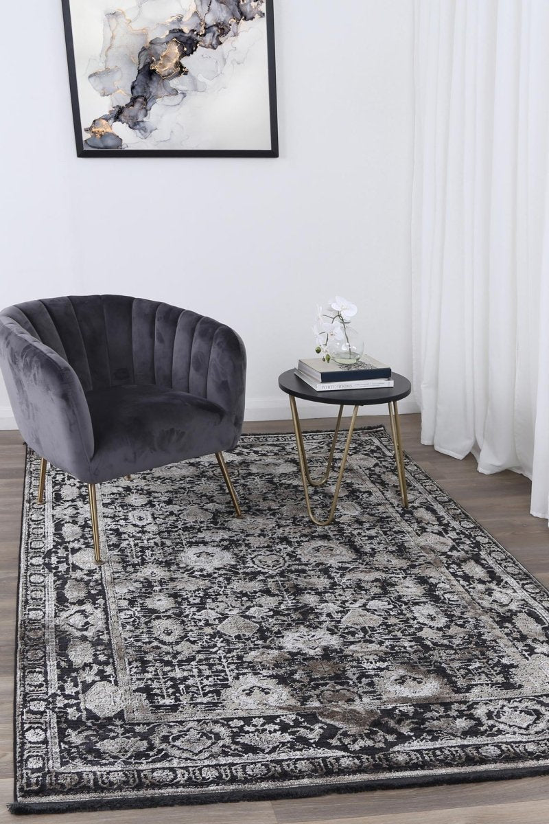 Vogue Staten Pewter Rug - Ruggy