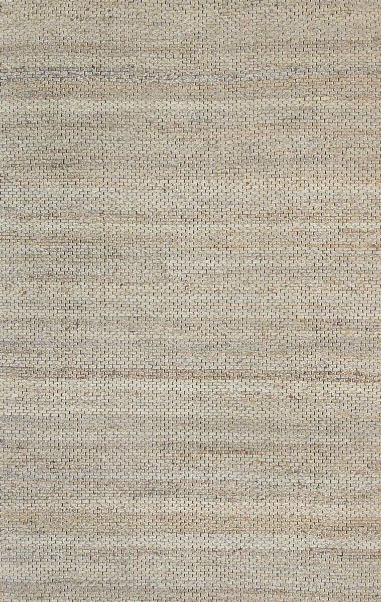 Zen Natural Basket Weave Black Jute Rug - Ruggy